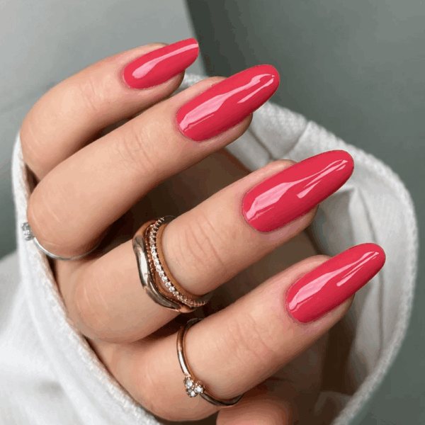Barbados Pink kleur op nagels