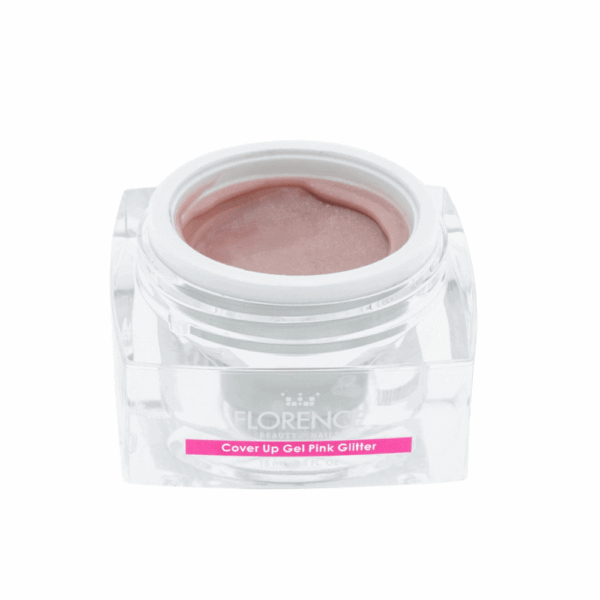 Cover Up Gel Pink Glitter 15 ml.