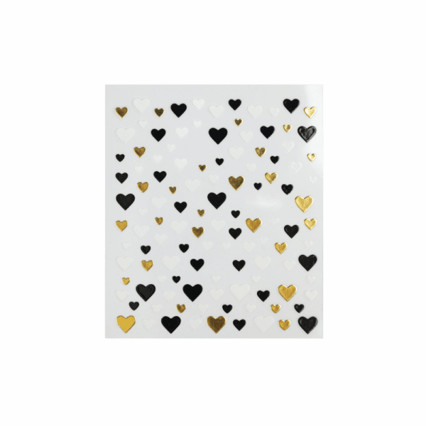 Nail Art Sticker Hearts