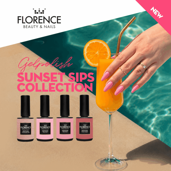 Collectie "Sunset Sips Collection" 4 x 10 ml